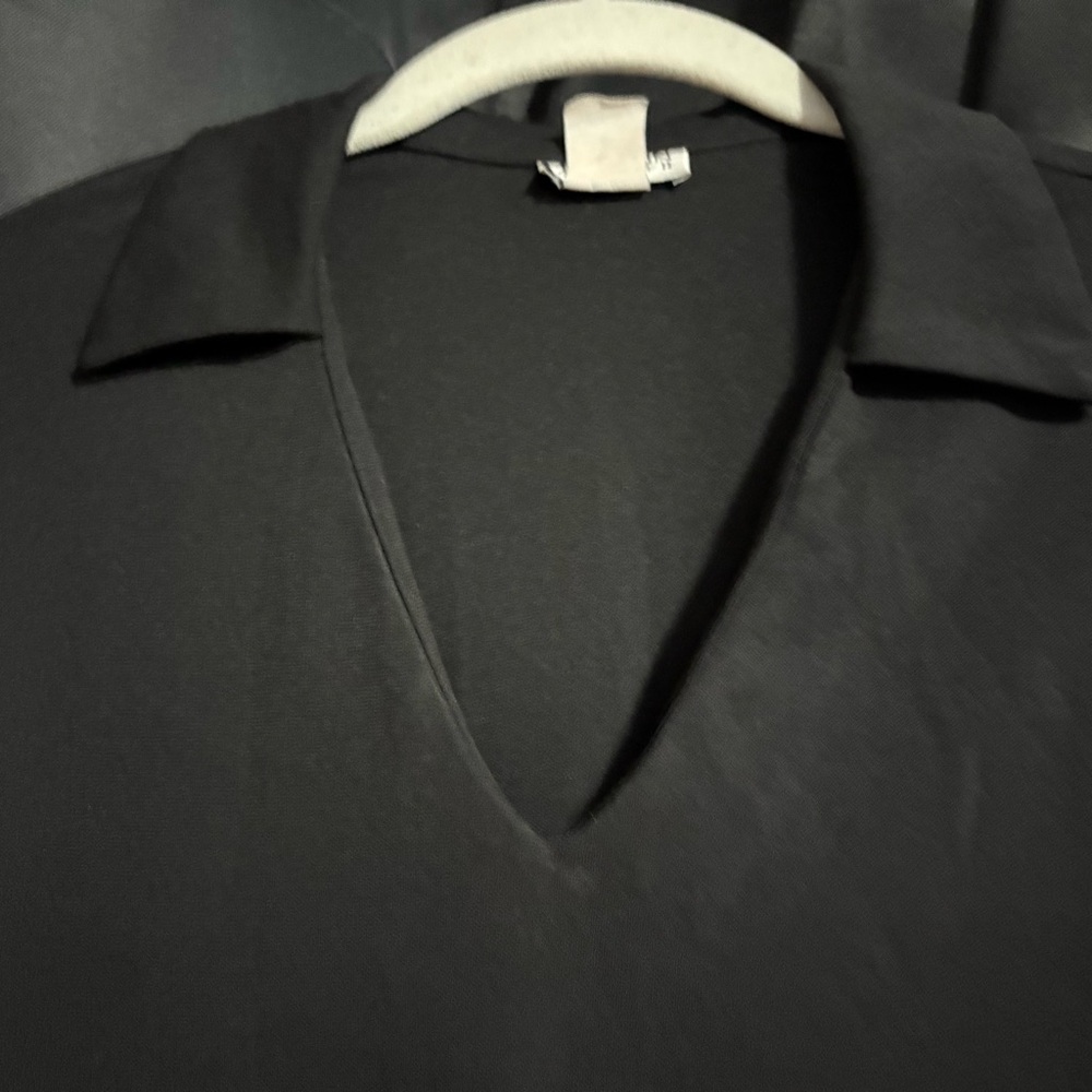 Allison Taylor Black Blouse